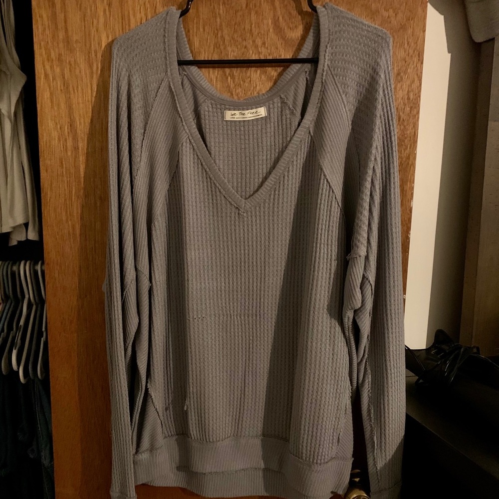 Free People long sleeve pullover